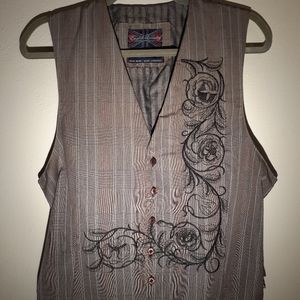 English Laundry brownish/gray fashion vest